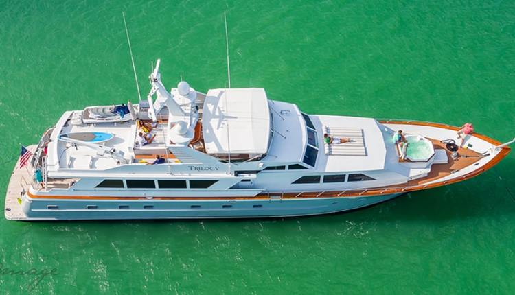 Trilogy Yacht sailing Florida Keys boat rental