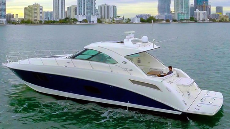 miami yacht rental sea ray sport boat